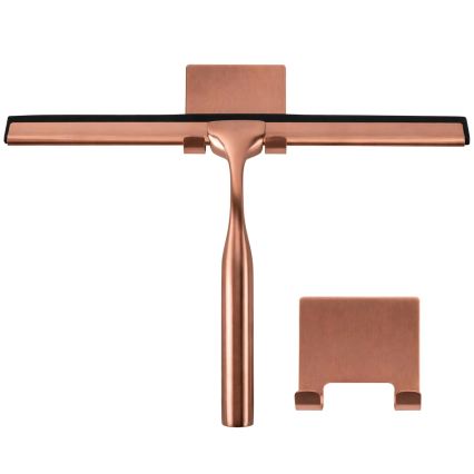 REA-72065 - Glas-skraber med holder i børstet kobber