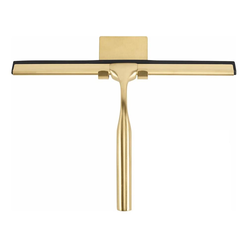 REA-72069 - Vinduesskraber til glas med holder, børstet guld