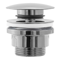REA-A5217 - Click-clack bundventil til håndvask Ø 6,4 cm, poleret krom