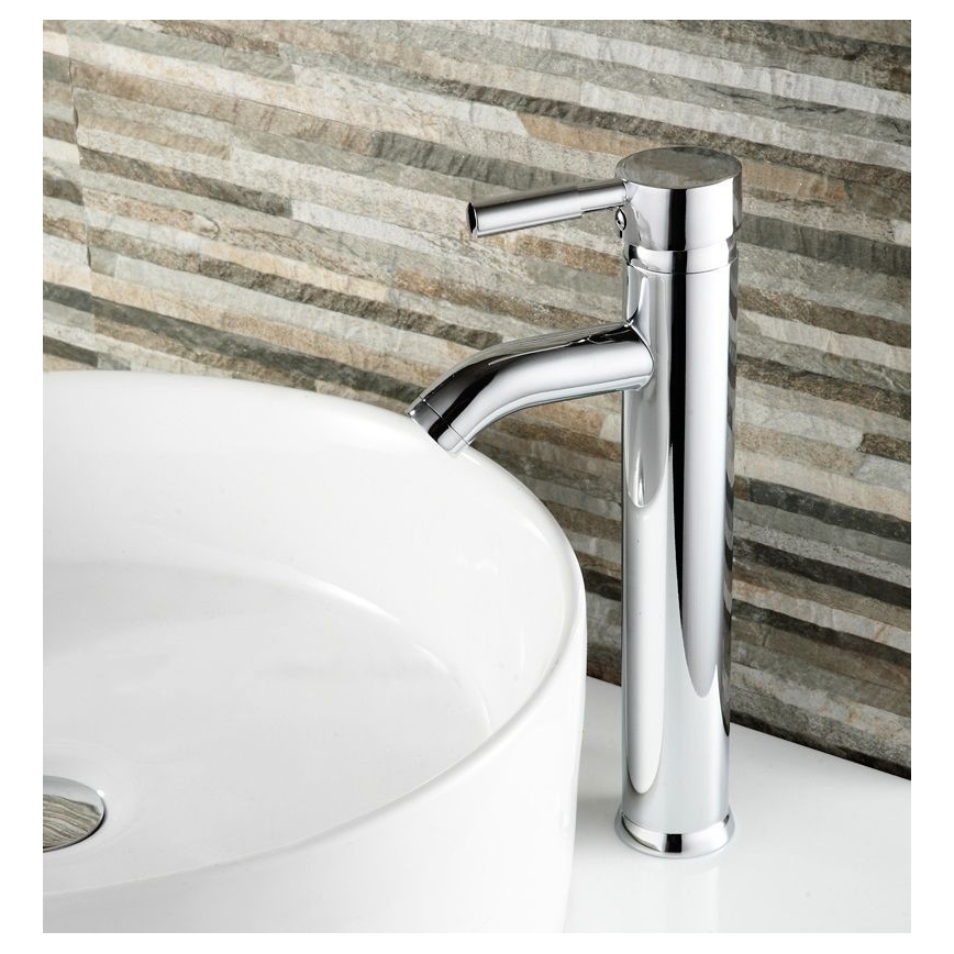 REA-B0027 - Håndvaskarmatur GRAF 30,5 cm poleret krom