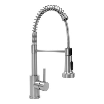 REA-B0417 - Køkkenarmatur med udtrækbar bruser COLIN 42,5 cm nikkel