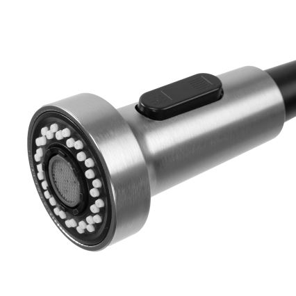 REA-B0417 - Køkkenarmatur med udtrækbar bruser COLIN 42,5 cm nikkel