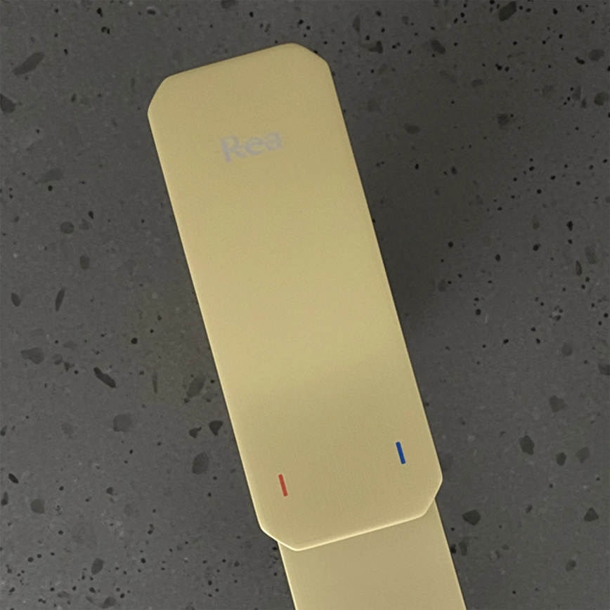 REA-B0977 - Håndvaskarmatur ARLO 30 cm børstet guld