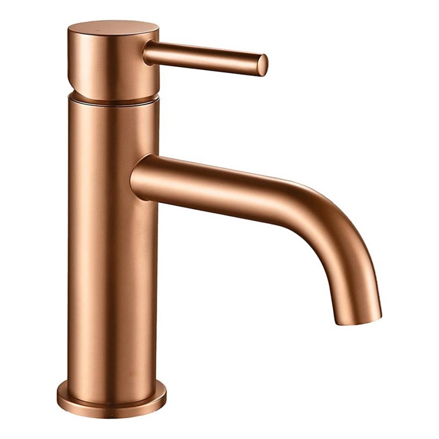 REA-B1112 - Vaskarmatur LUNGO 16,5 cm, børstet kobber