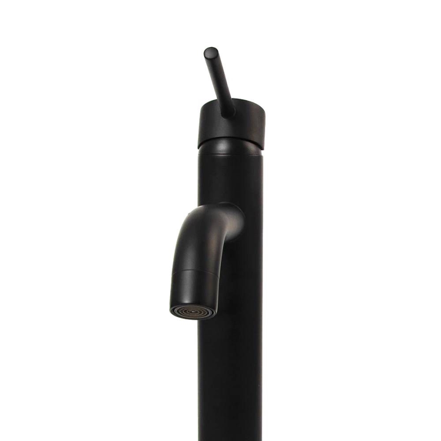 REA-B4103 - Håndvaskarmatur LUNGO 28 cm sort