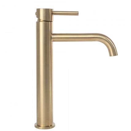 REA-B4526 - Håndvaskarmatur LUNGO 28 cm børstet guld