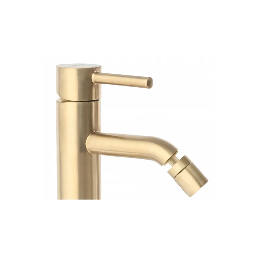 REA-B4702 - Bidetarmatur LUNGO 17 cm i børstet guld