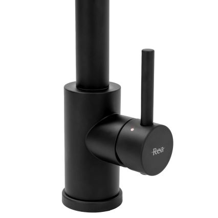 REA-B4820 - Køkkenarmatur med udtrækbar bruser COLIN 42,5 cm sort