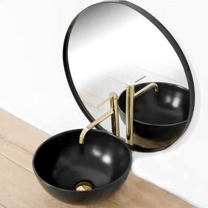 REA-B5002 - Håndvaskarmatur LUGANO 34 cm, guldfarvet
