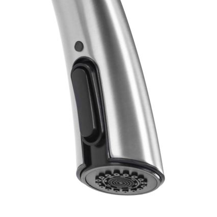 REA-B5314 - Køkkenarmatur med udtrækbar bruser ROSS, 43 cm, nikkel