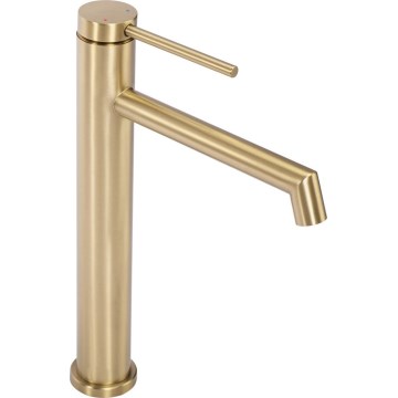 REA-B5319 - Håndvaskarmatur FOSS 29,5 cm børstet guld