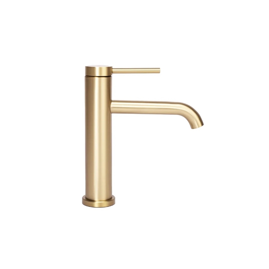 REA-B5323 - Håndvaskarmatur CLIF 20,5 cm børstet guld
