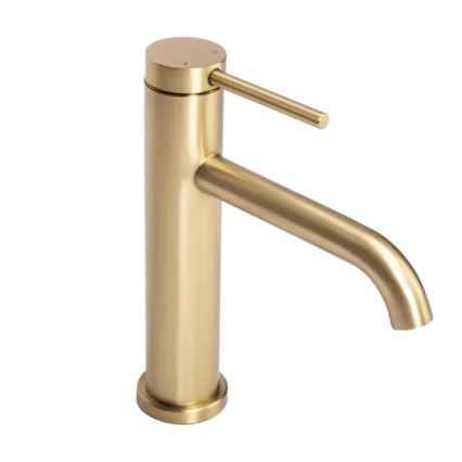 REA-B5323 - Håndvaskarmatur CLIF 20,5 cm børstet guld
