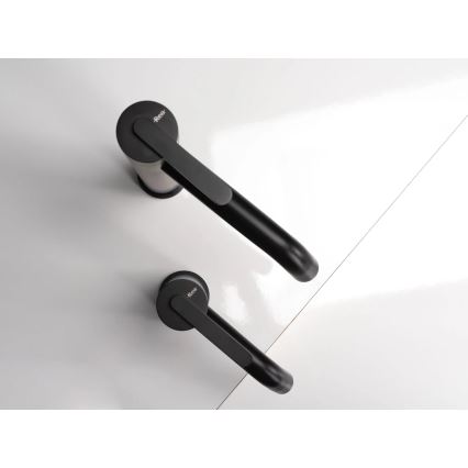 REA-B5508 - Blandingsbatteri til håndvask ONTARIO 30 cm, sort