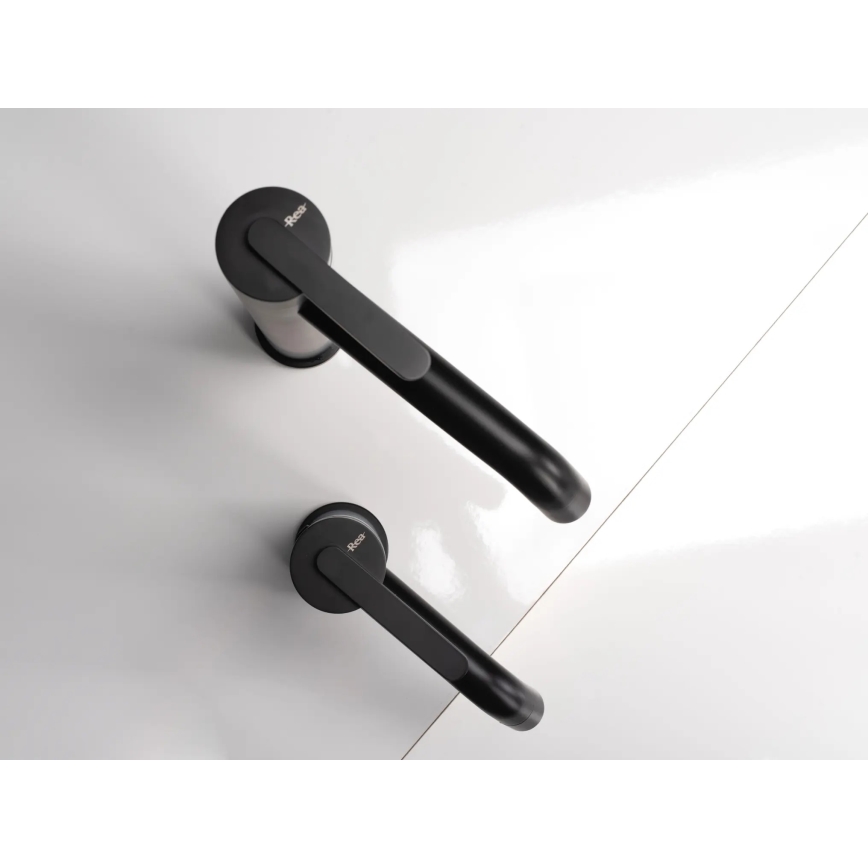 REA-B5508 - Blandingsbatteri til håndvask ONTARIO 30 cm, sort