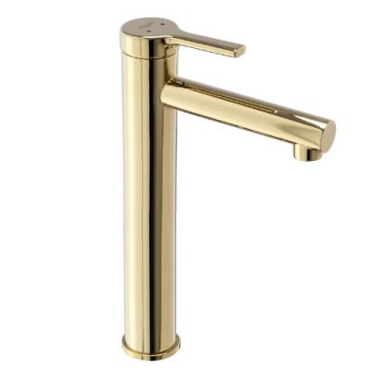 REA-B6215 - Servantarmatur PIXEL 27,5 cm, guld