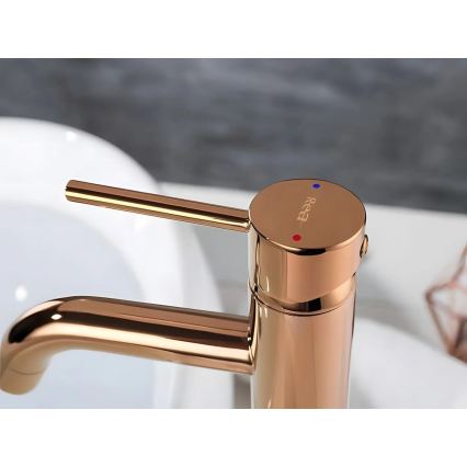 REA-B6321 - Håndvaskarmatur LUNGO 28 cm roseguld
