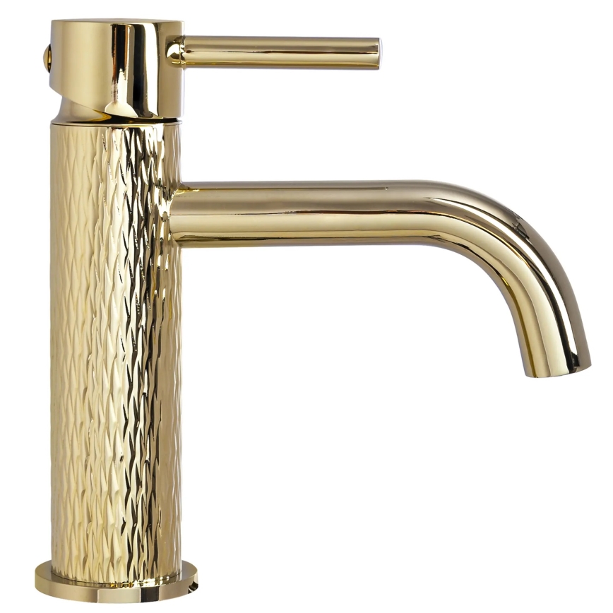 REA-B6322 - Håndvaskarmatur LUNGO ART 16,5 cm, guldfarvet