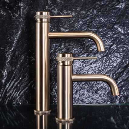 REA-B6896 - Vaskebatteri LUNGO 28 cm, børstet guld