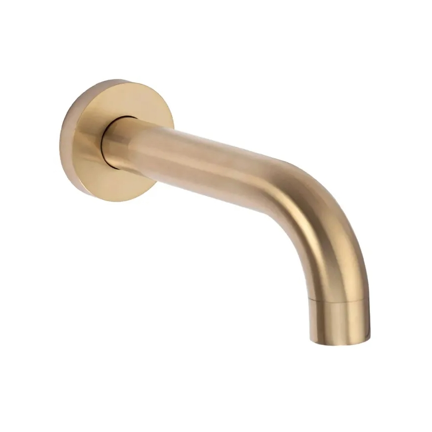 REA-B7503 - Badekarssæt med indbygget vægbatteri LUNGO i børstet guld