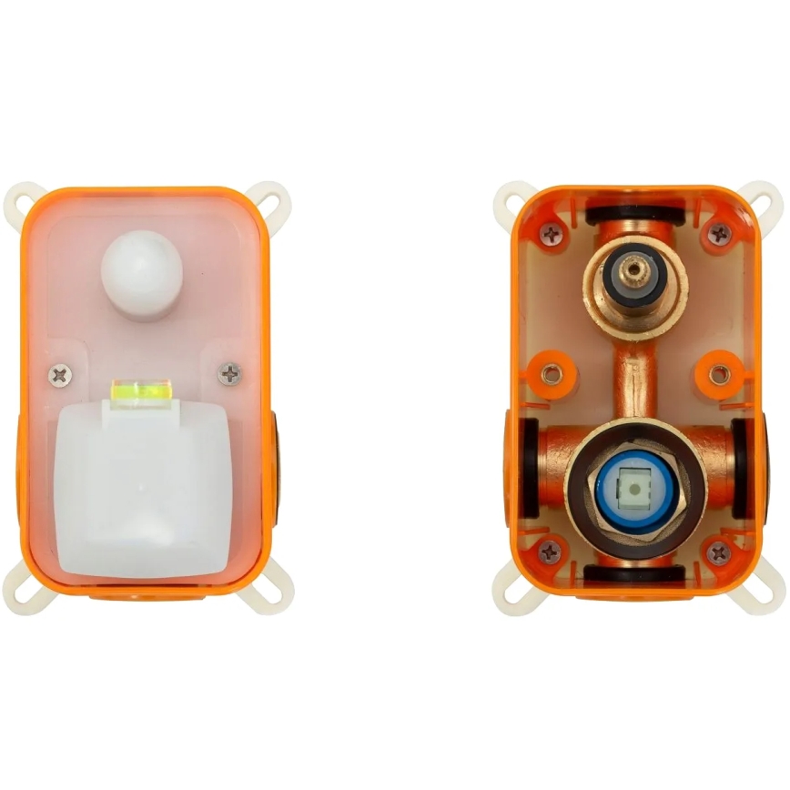 REA-B7503 - Badekarssæt med indbygget vægbatteri LUNGO i børstet guld