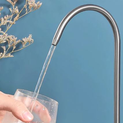 REA-B7563 - Køkkenarmatur med udtrækbar bruser og ECO FRESH-filtrering, 37,5 cm, nikkel