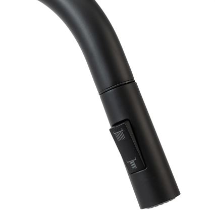 REA-B7564 - Køkkenarmatur med udtrækbar bruser og indbygget filtrering ECO FRESH 37,5 cm mat sort