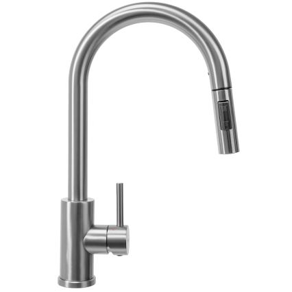 REA-B9146 - Køkkenarmatur med udtrækbar bruser FRESH 39,5 cm nikkel