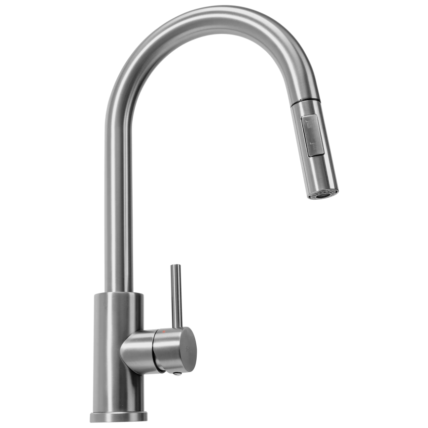 REA-B9146 - Køkkenarmatur med udtrækbar bruser FRESH 39,5 cm nikkel
