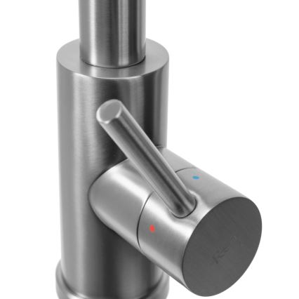 REA-B9146 - Køkkenarmatur med udtrækbar bruser FRESH 39,5 cm nikkel