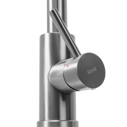 REA-B9146 - Køkkenarmatur med udtrækbar bruser FRESH 39,5 cm nikkel