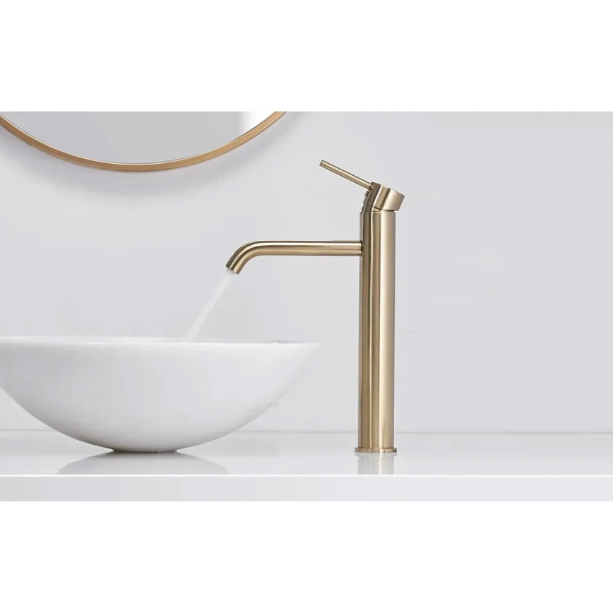 REA-B9409 - Håndvaskarmatur LUNGO 28 cm, guld