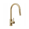 REA-B9842 - Berøringsbetjent køkkenarmatur med udtrækbar bruser FRESH TOUCH 37 cm 4xAA børstet guld