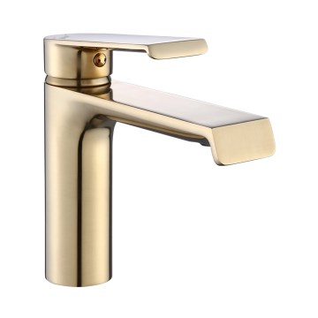 REA-B9969 - Håndvaskarmatur HASS 15 cm, børstet guld