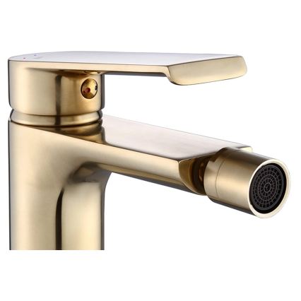 REA-B9970 - HASS bidetarmatur, 14,5 cm, børstet guld