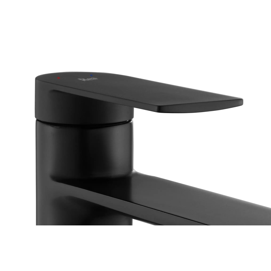 REA-B9986 - Håndvaskarmatur STORM 15 cm mat sort