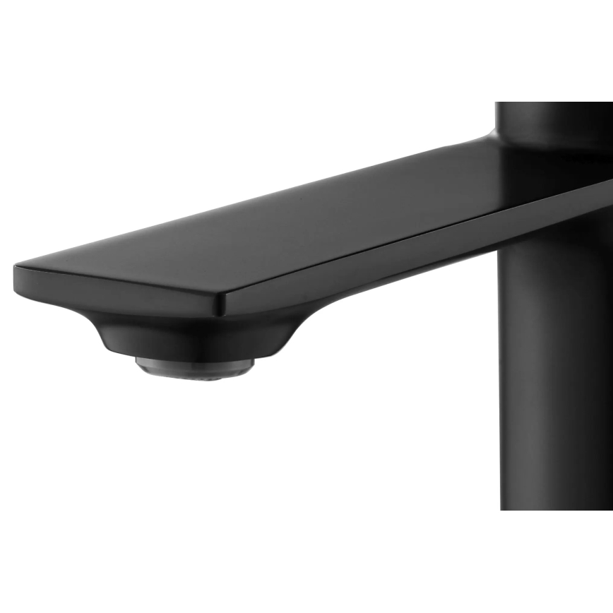 REA-B9987 - Håndvaskarmatur STORM 16,5 cm sort/guld