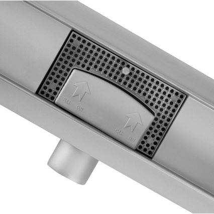 REA-G2503 - NEOX afløbsrende 80 cm i rustfrit stål