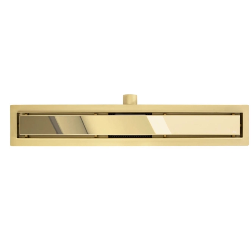 REA-G2562 - NEOX afløbsrende 70 cm, rustfrit stål/guld