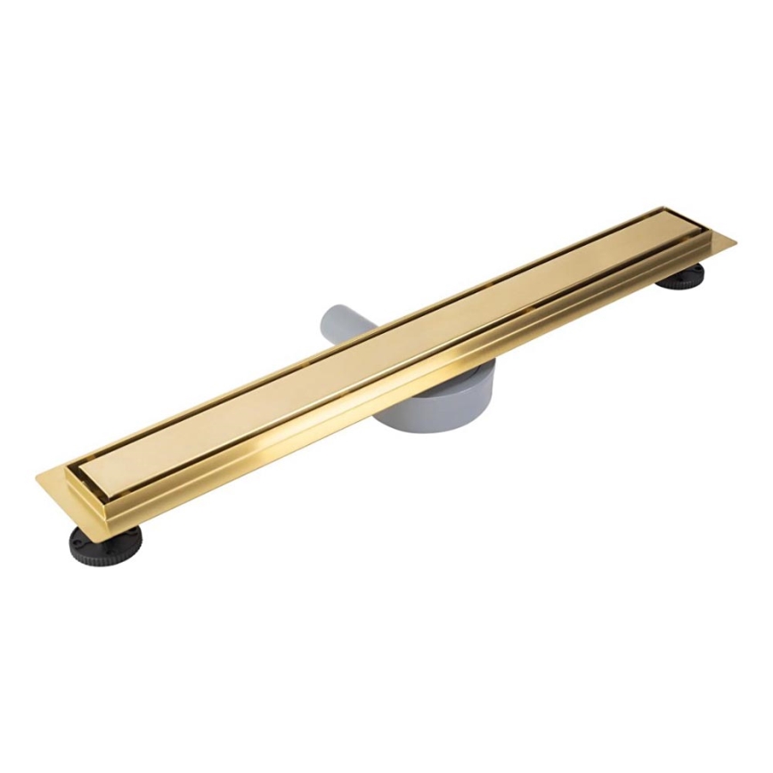 REA-G2702 - Afløbsrende NEOX PRO 70 cm i rustfrit stål/børstet guld