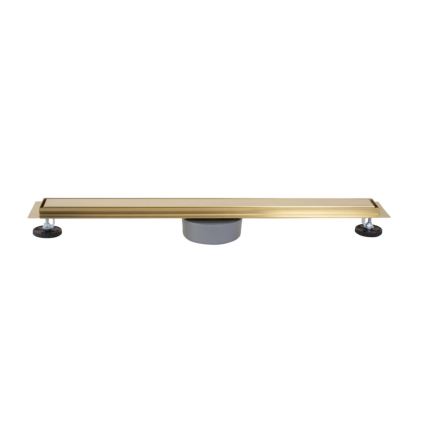 REA-G2703 - Afløbsrende NEOX PRO 80 cm rustfrit stål/børstet guld