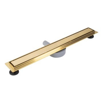 REA-G2704 - Afløbsrende NEOX PRO 90 cm rustfrit stål/børstet guld