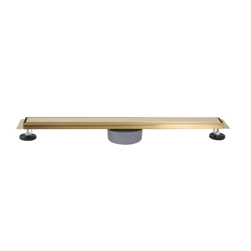 REA-G2704 - Afløbsrende NEOX PRO 90 cm rustfrit stål/børstet guld