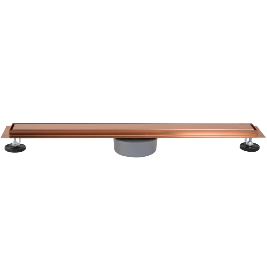 REA-G4800 - Afløbsrende NEOX PRO 60 cm børstet kobber