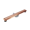 REA-G4802 - NEOX PRO 80 cm afløbsrende i børstet kobber