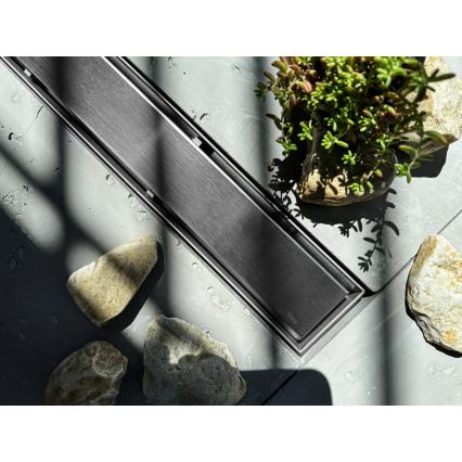 REA-G5808 - Afløbsrende NEOX PRO 70 cm i rustfrit stål