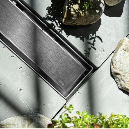 REA-G5809 - Afløbsrende NEOX PRO 80 cm rustfrit stål