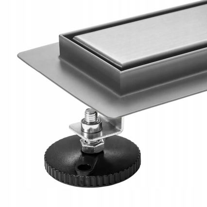 REA-G5810 - NEOX PRO afløbsrende 90 cm, nikkel