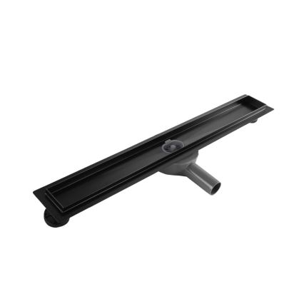 REA-G7803 - Afløbsrende NEOX PRO 80 cm rustfrit stål/sort