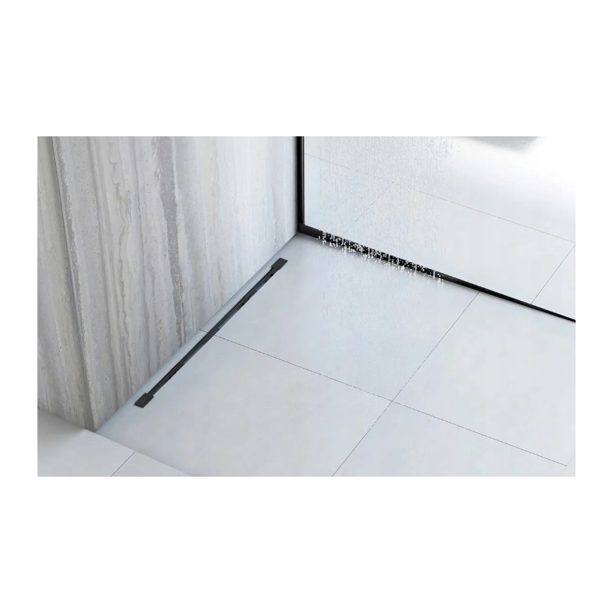 REA-K3218 - Hældningsliste 140 cm, sort